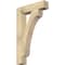 Ekena Millwork Legacy Block Rough Sawn Bracket, Douglas Fir, 4"W x 20"D x 32"H BKT04X20X32LEC05RDF - alternate 1